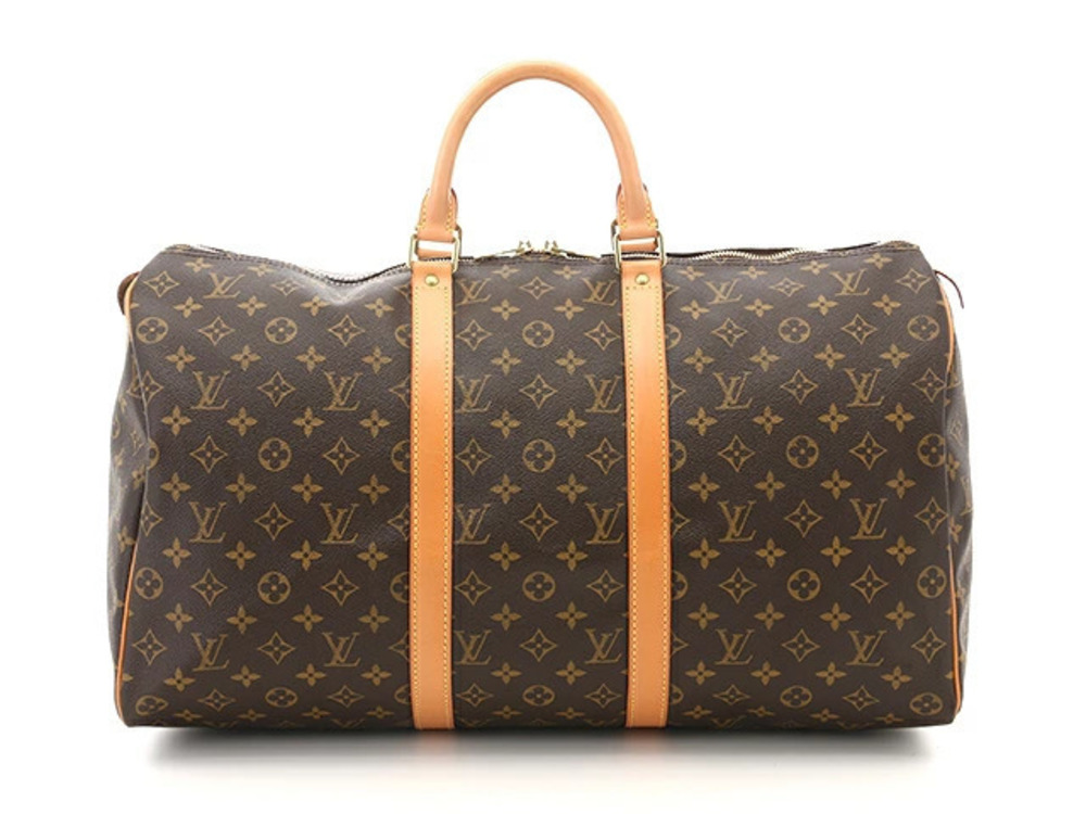 LOUIS VUITTON Keepall Boston Bag Monogram